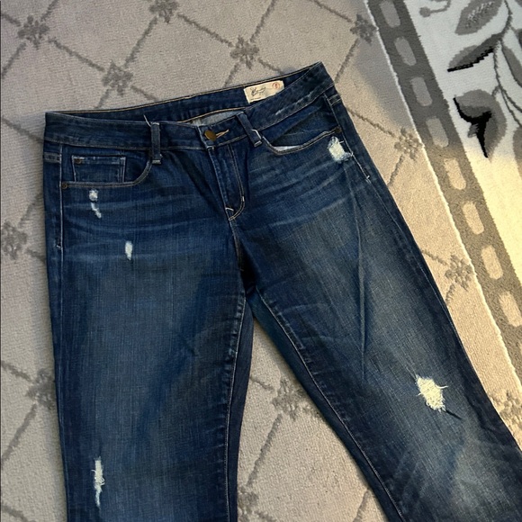 Levi's Denim - Levi's Deconstructed Dark Blue Sexy Boot Jeans